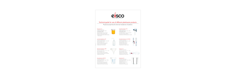 Eisco Plasticware Technical Guide