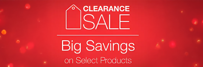 Clearance Sale | Big Savings on Select Products