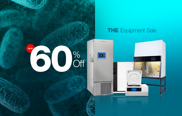 Get up to 60% off Thermo Scientific equipment.