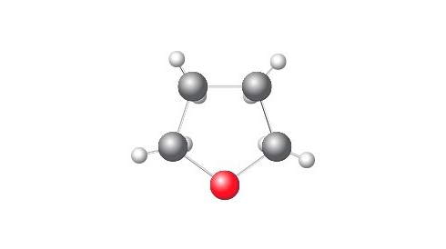 Tetrahydrofuran molecules